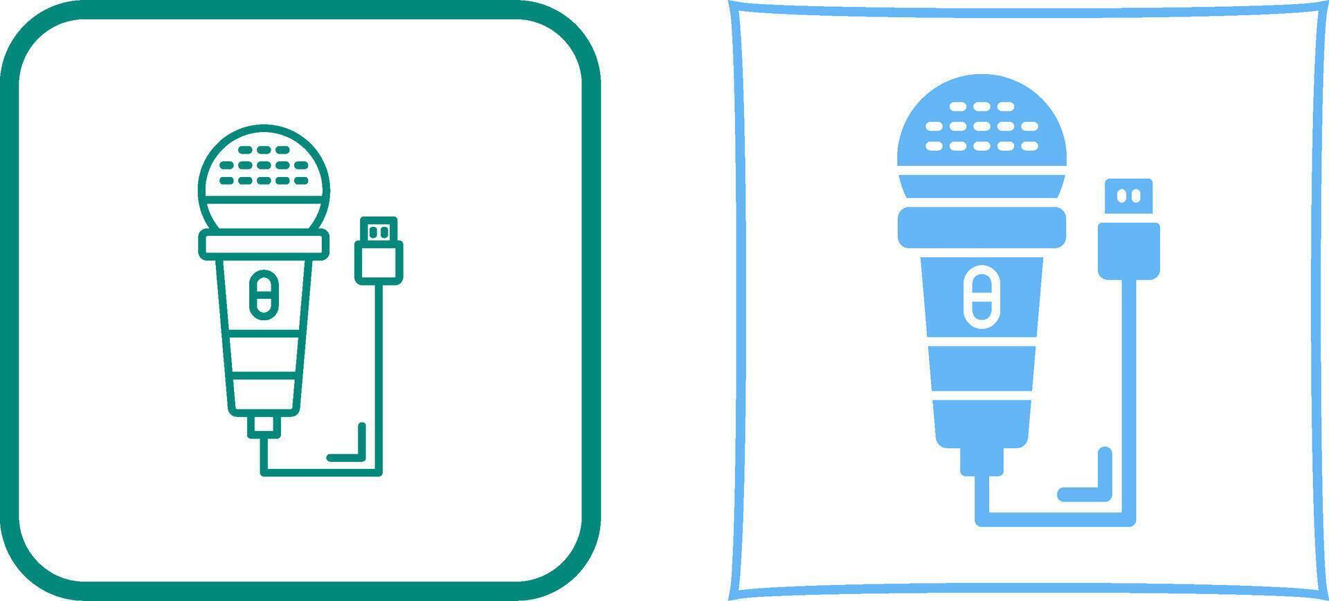Microphone Icon Design vector