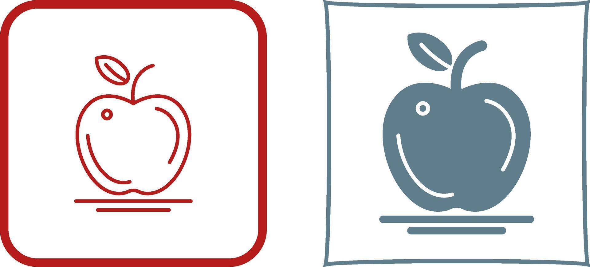 Apple Icon Design vector