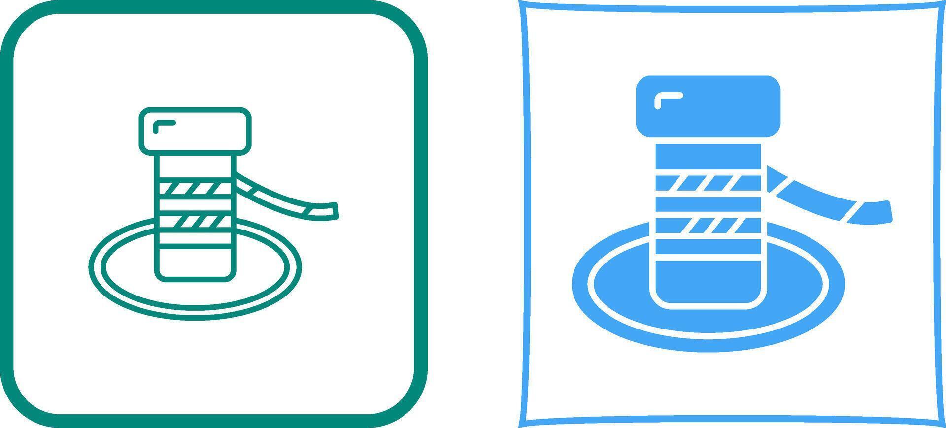 Bollard Icon Design vector