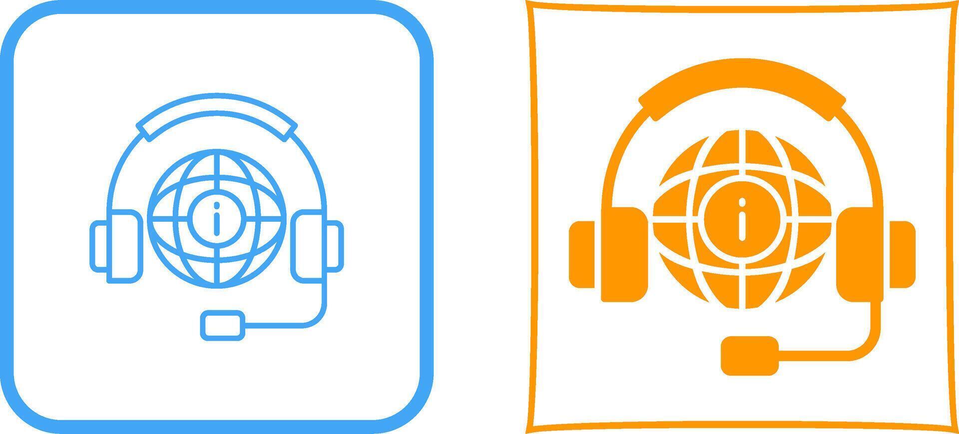 Call Center Icon Design vector
