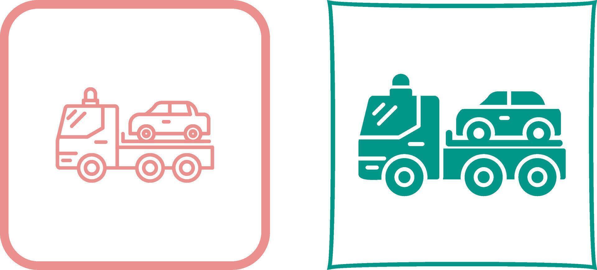 Tow Truck Icon Design vector
