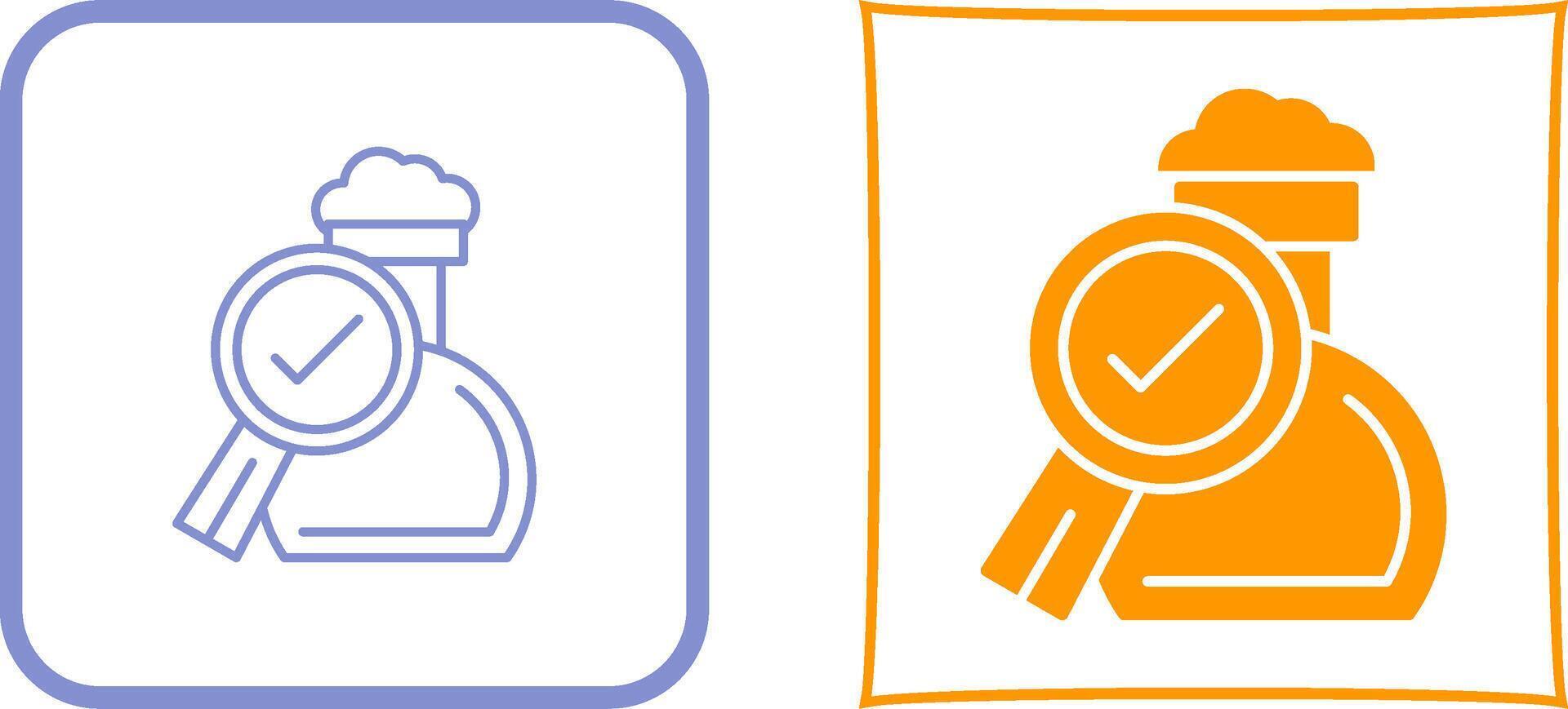 Experiment Icon Design vector