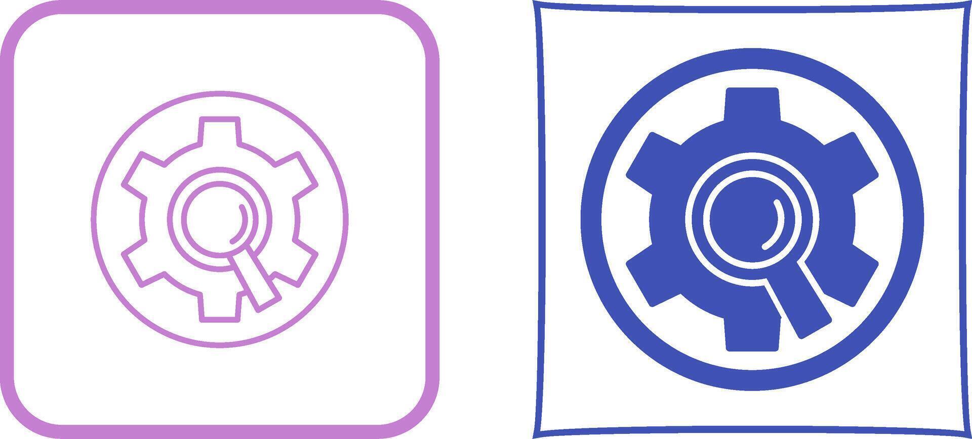 Research Icon Design vector