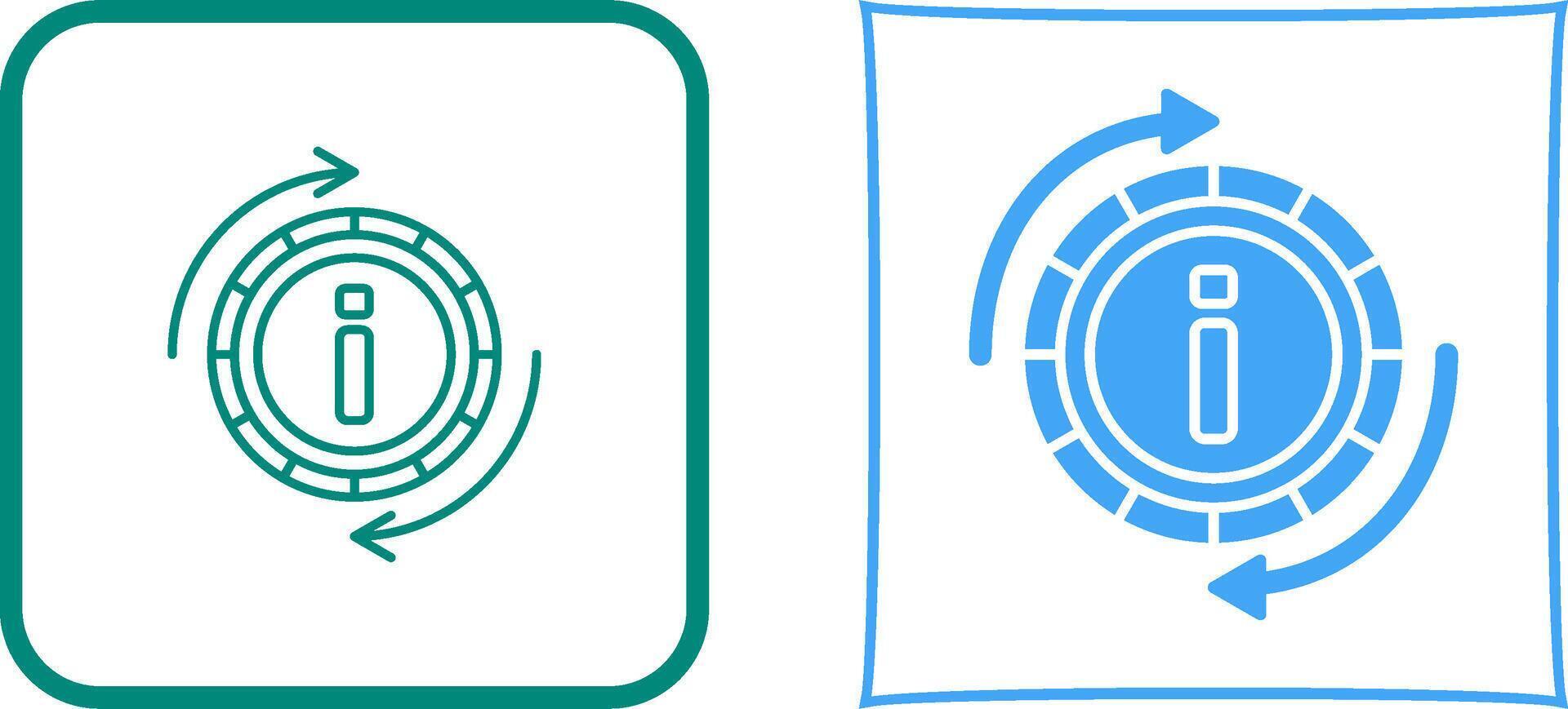 Refresh Icon Design vector