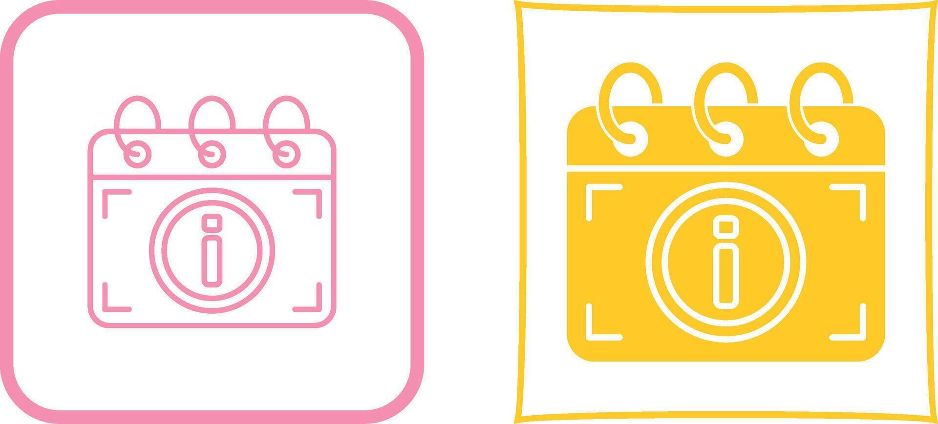 Calendar Icon Design vector