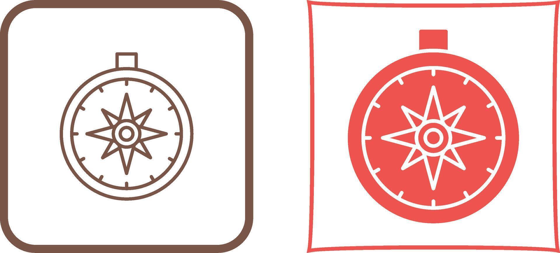 Compass Icon Design vector