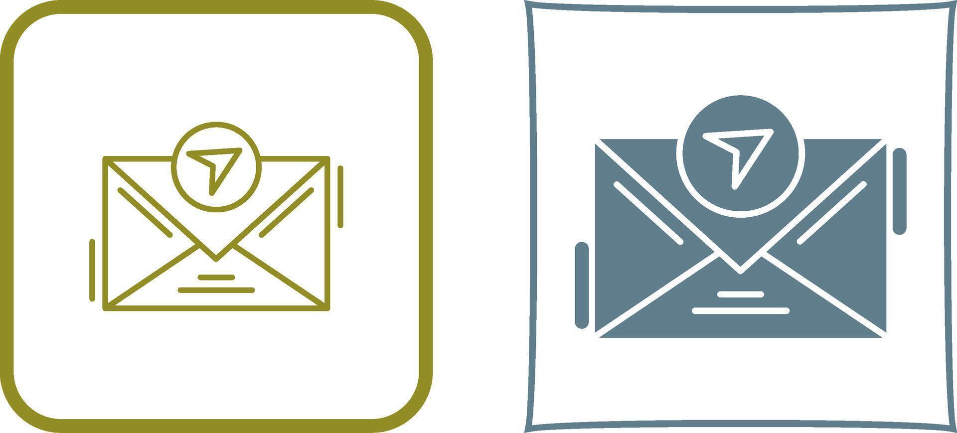 Message Icon Design vector