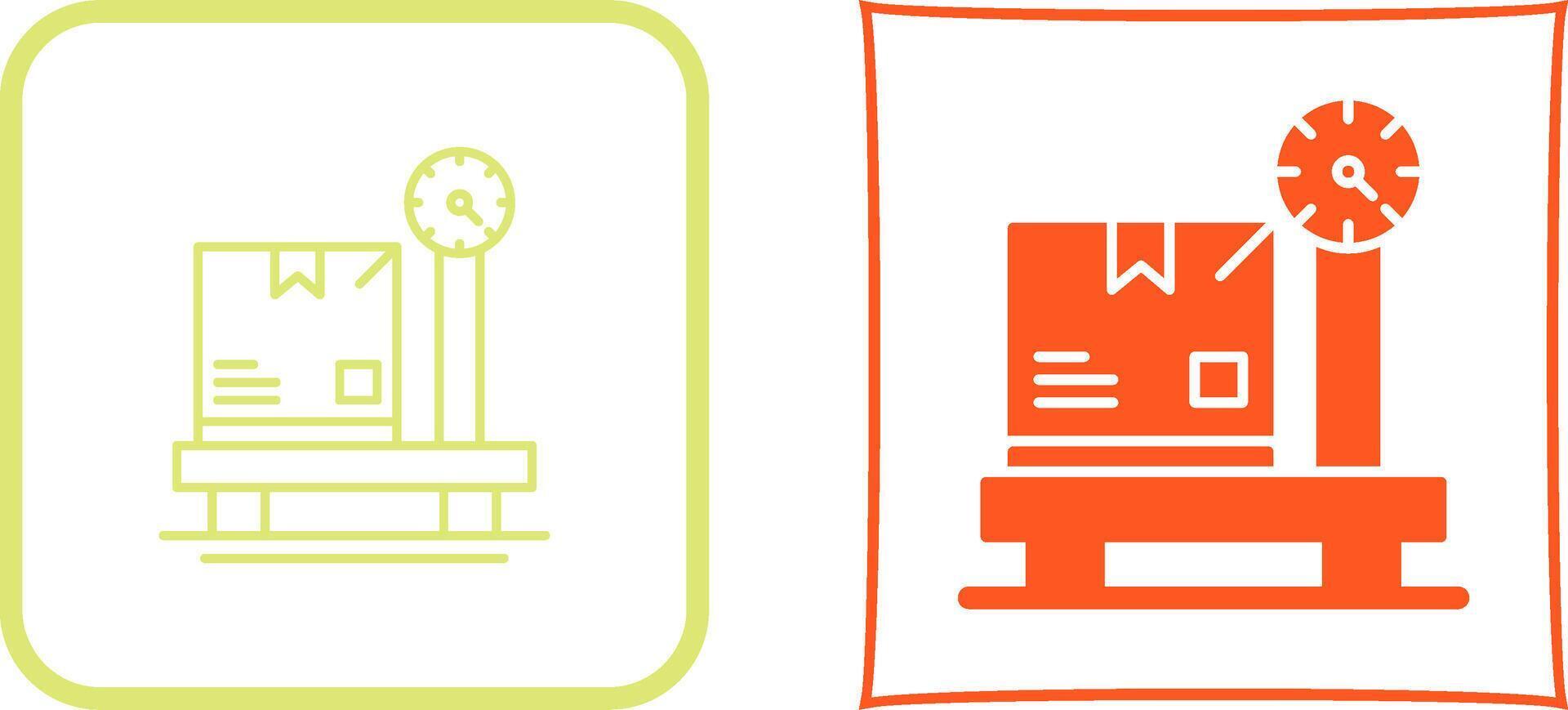 Weight Icon Design vector