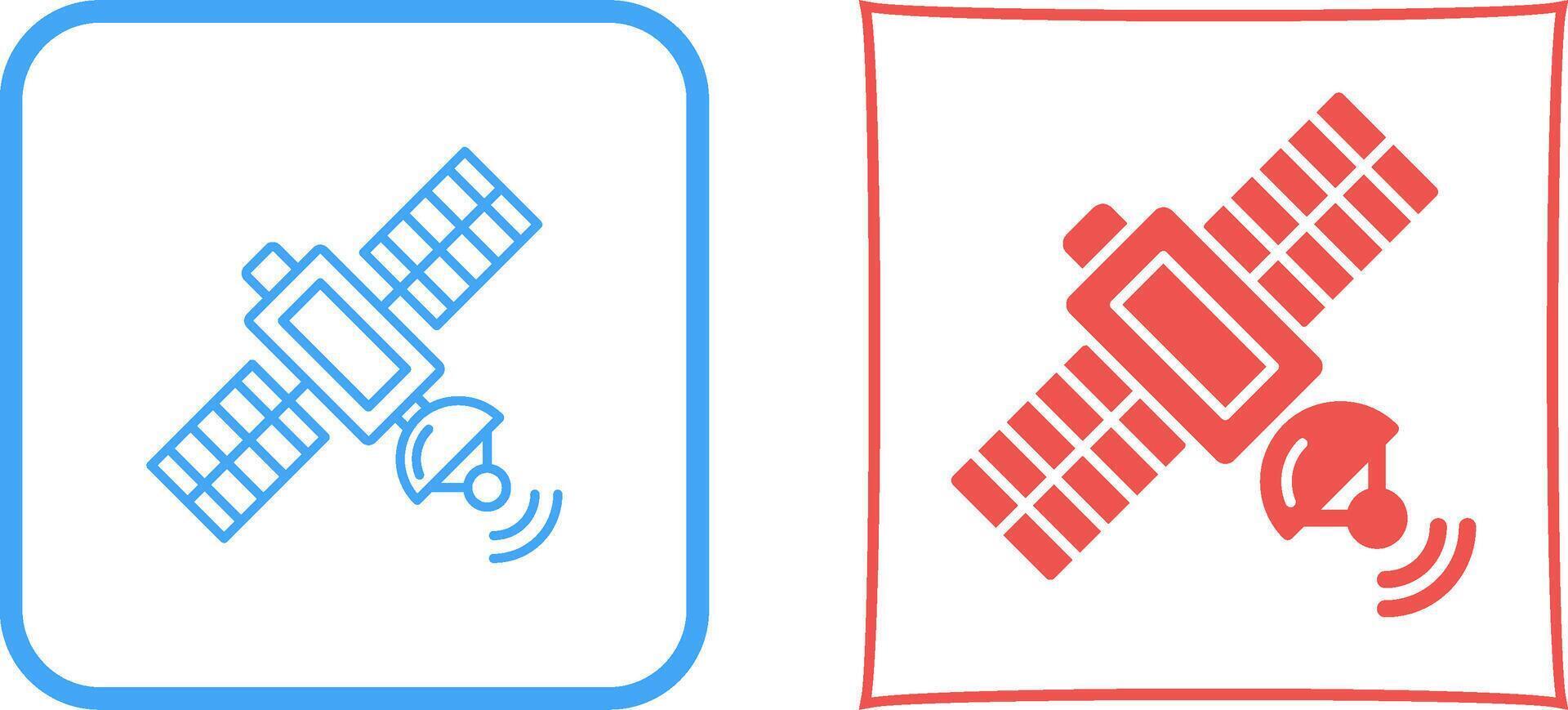 Satelite Icon Design vector