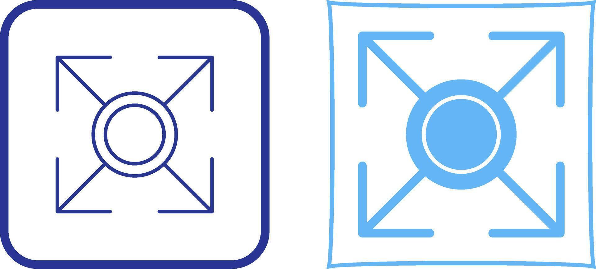 Expand Icon Design vector
