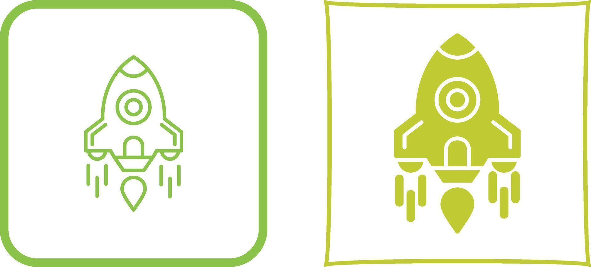 Rocket Icon Design vector