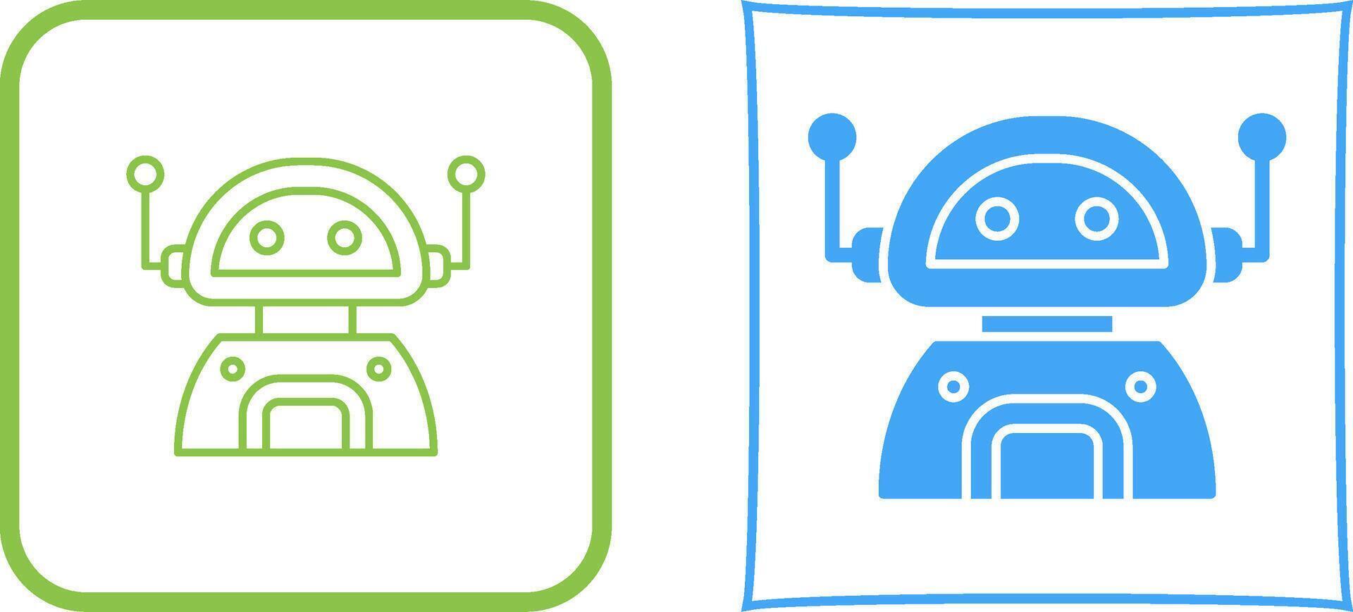 Robot Icon Design vector