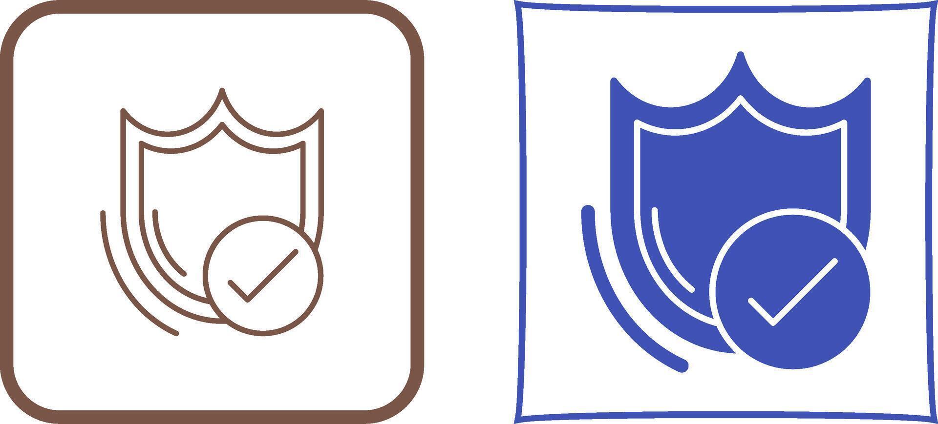 Shield Icon Design vector