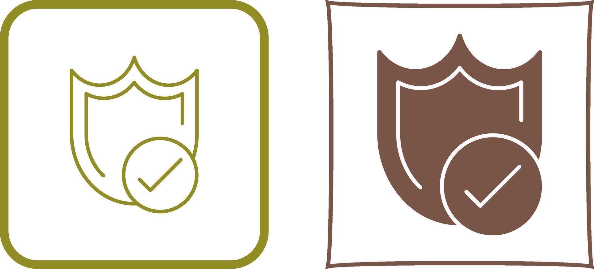 Protection Icon Design vector