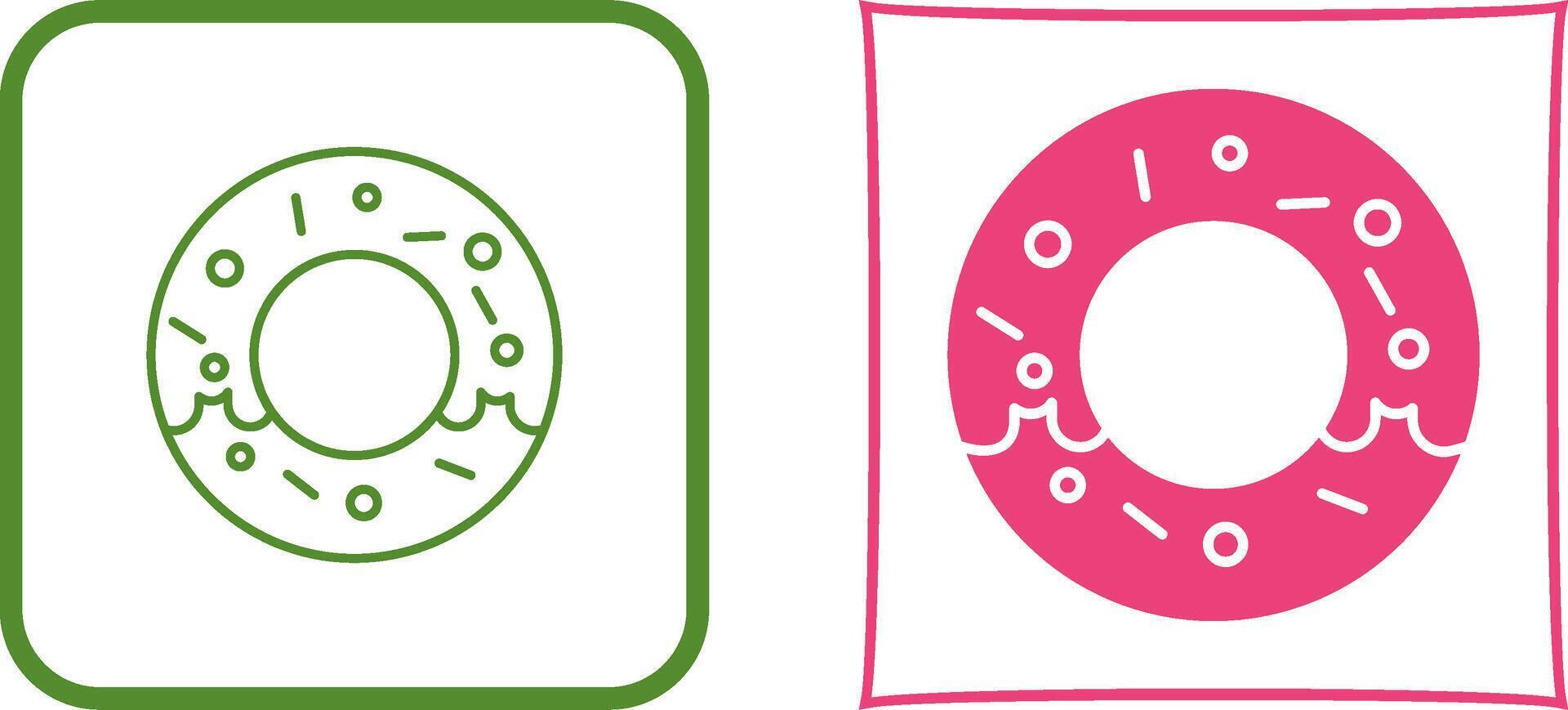 Donut Icon Design vector