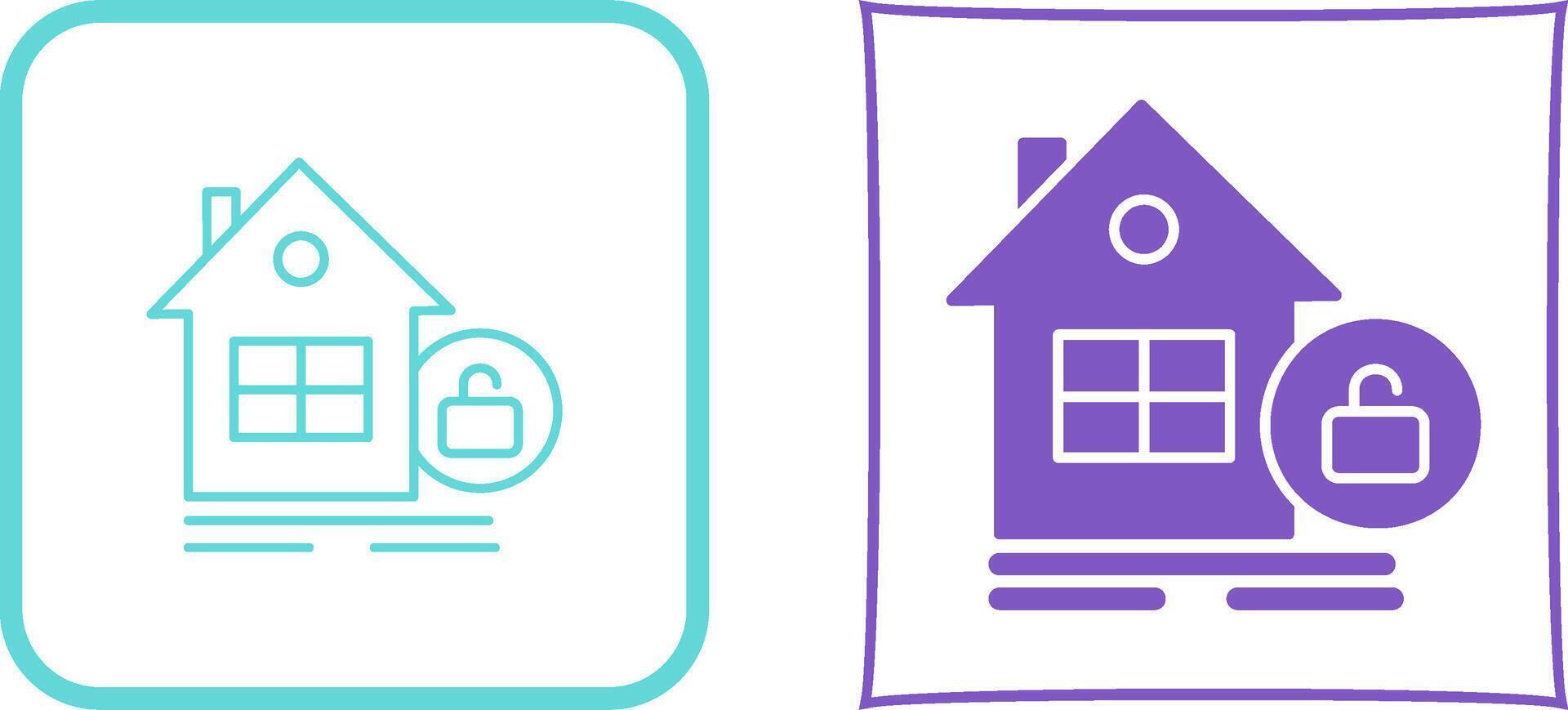 Unlocked Icon Design vector