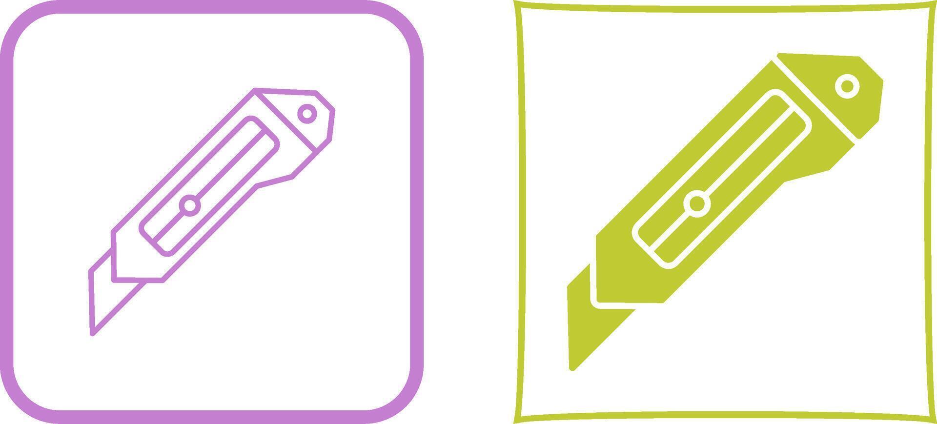 Cutter Icon Design vector