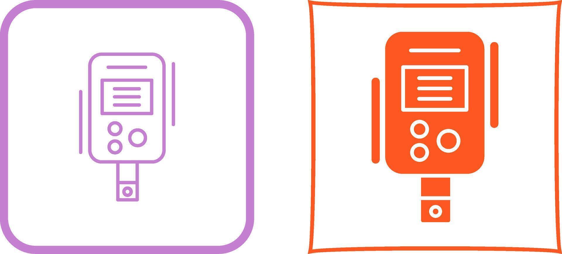 Diabetes Test Icon Design vector