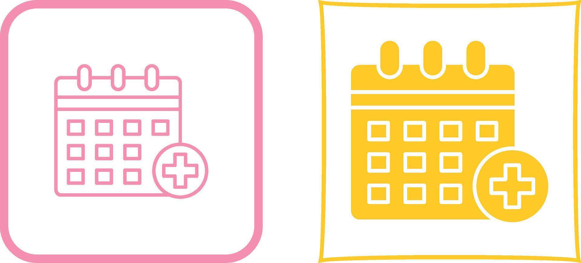 Medical Appointment Icon Design vector