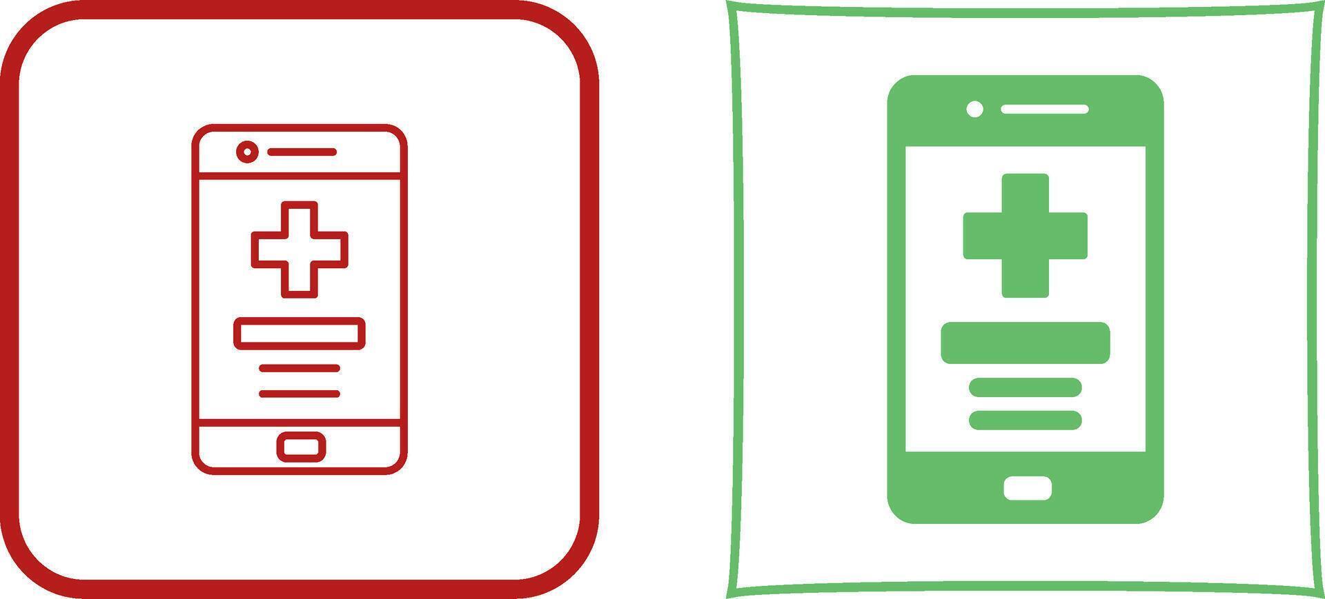 Medical App Icon Design vector