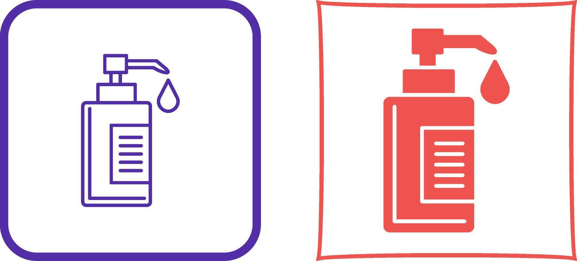 Hand Soap Icon Design vector