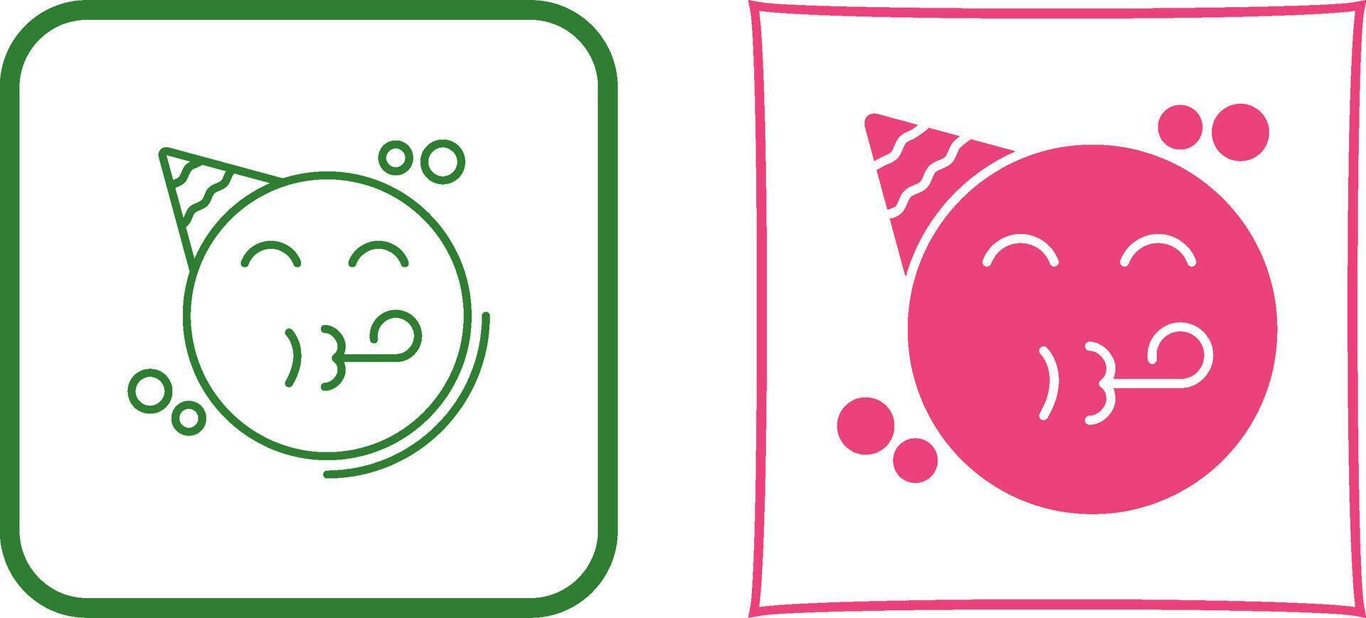 Party Icon Design vector