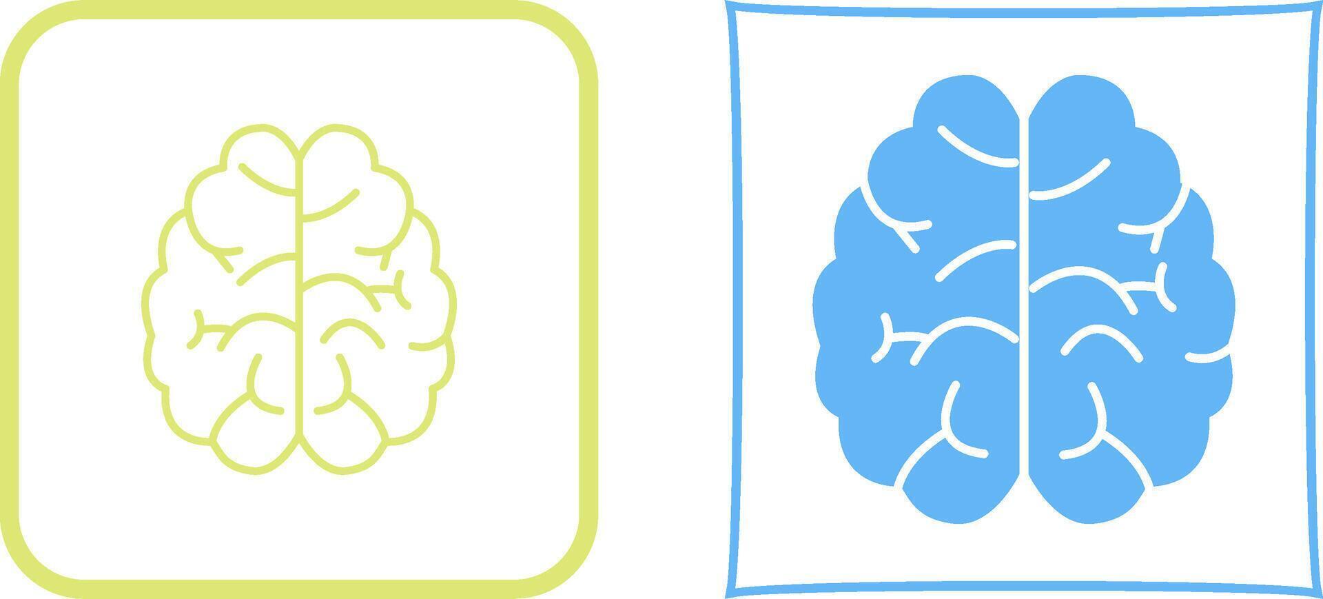 Brain Icon Design vector