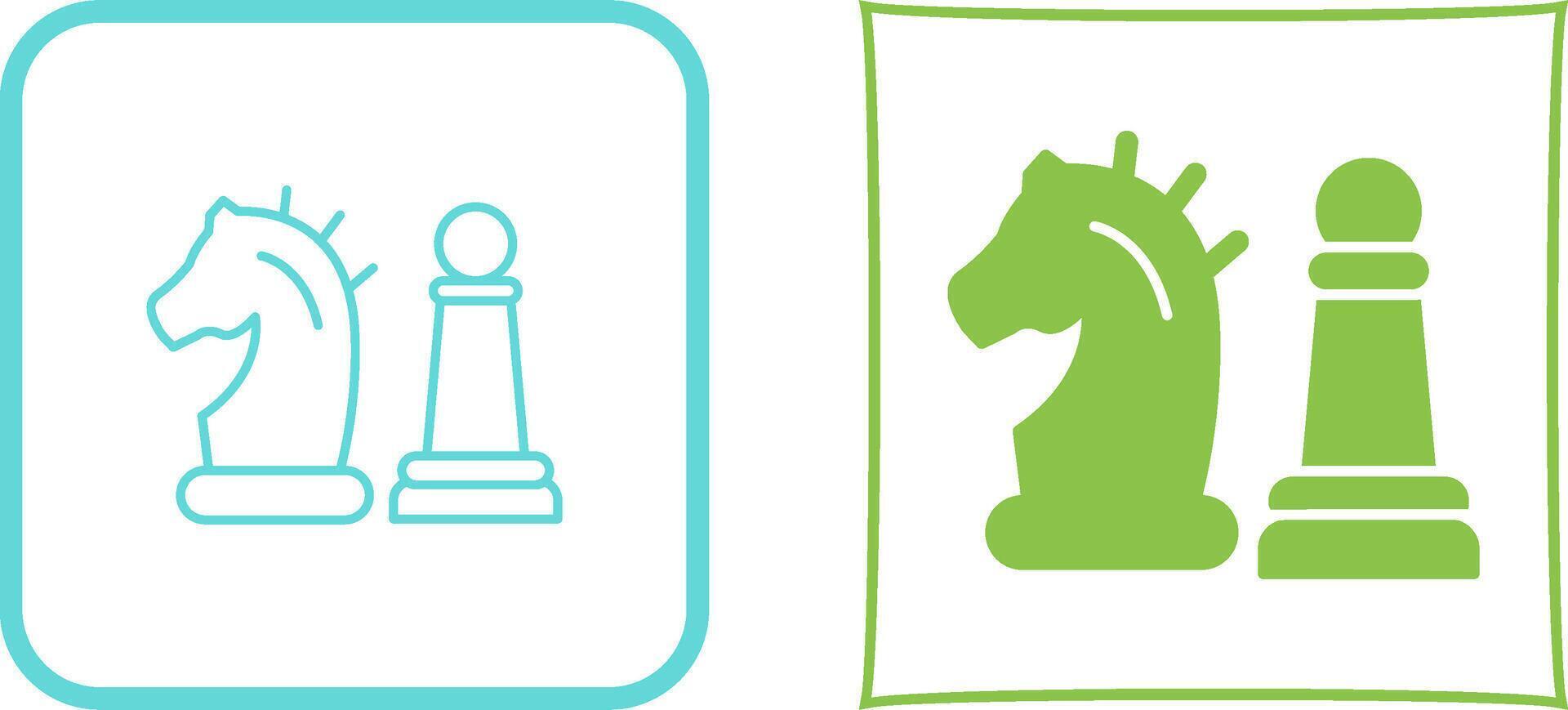 Chess Piece Icon Design vector