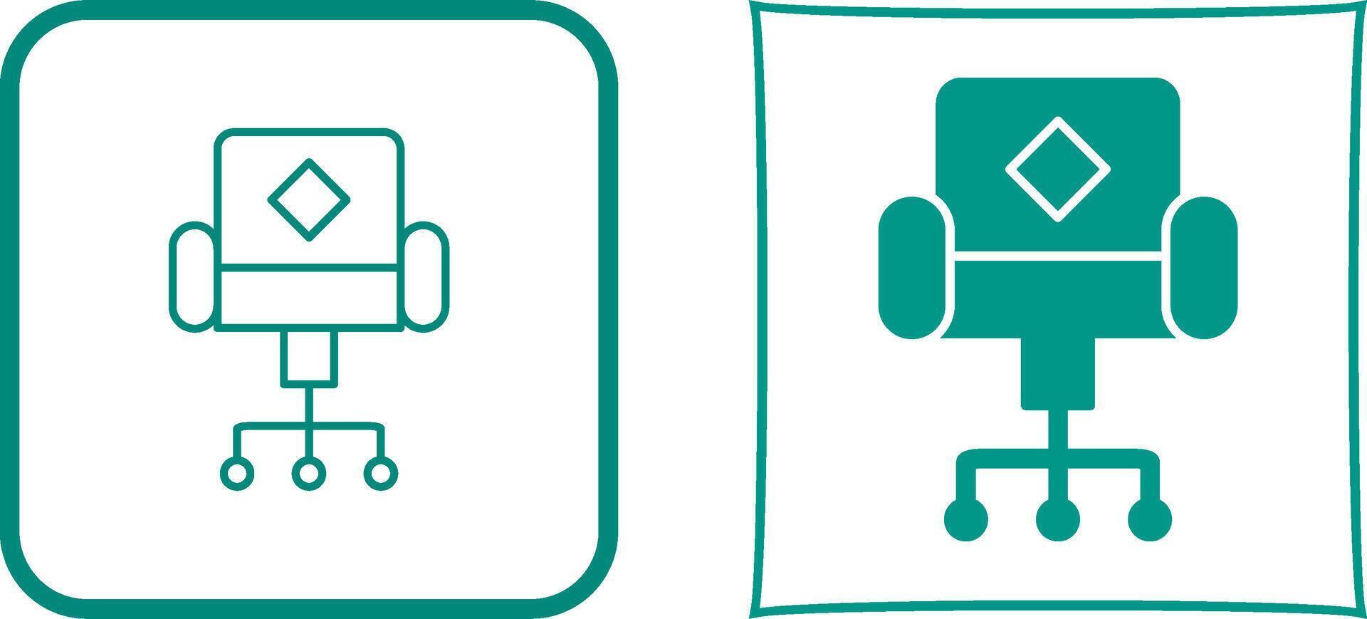 Chair Icon Design vector