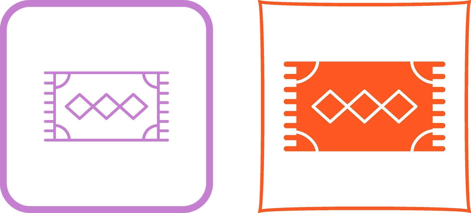 Rug Icon Design vector