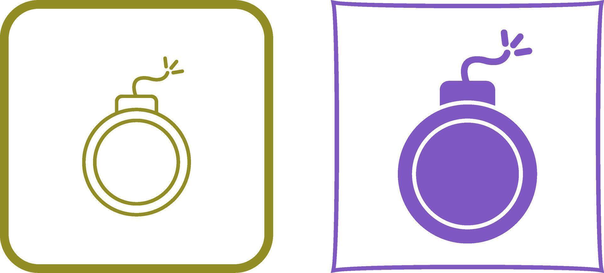 Bomb Icon Design vector