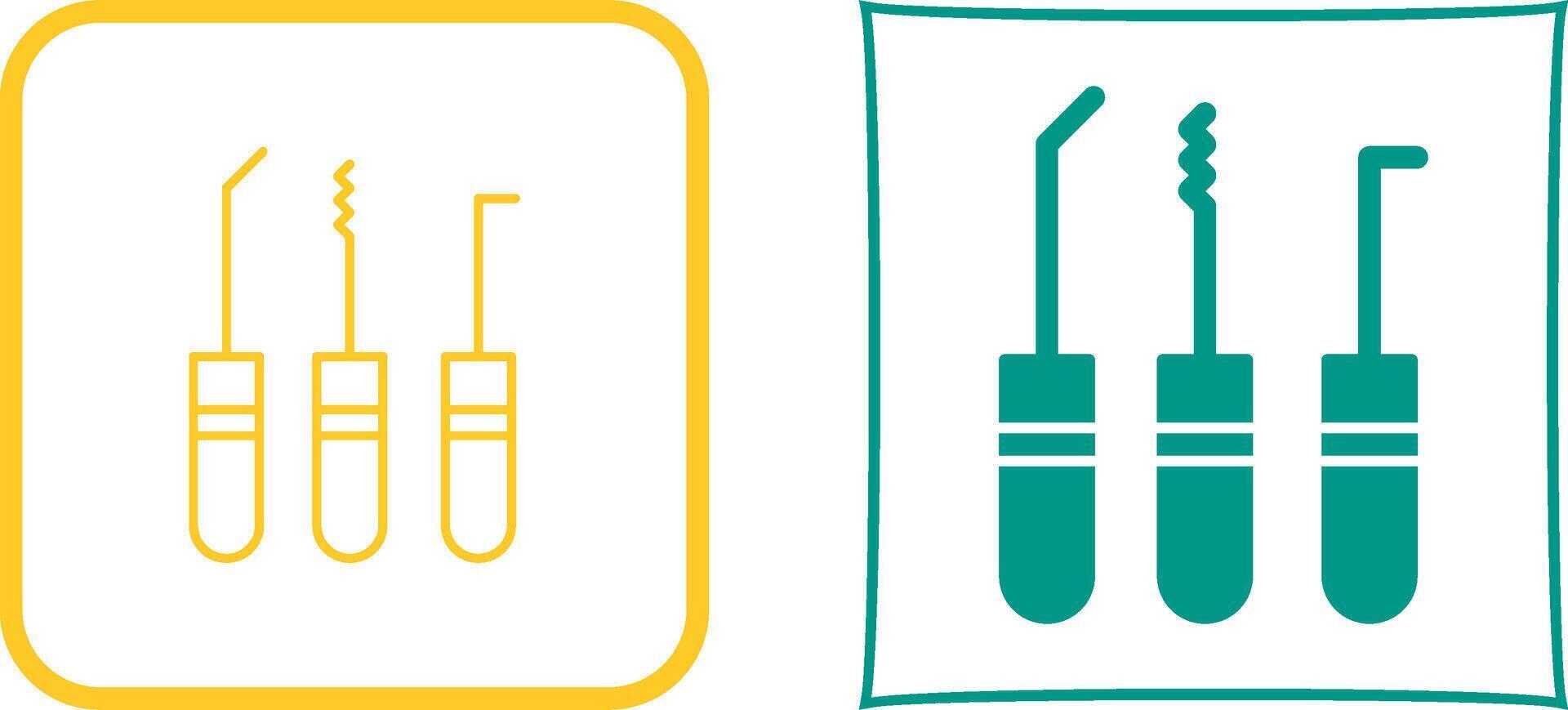 Lockpick Icon Design vector