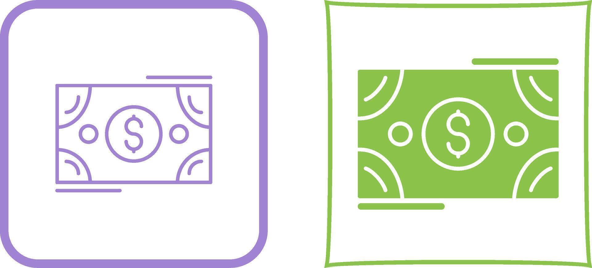 Dollar Icon Design vector