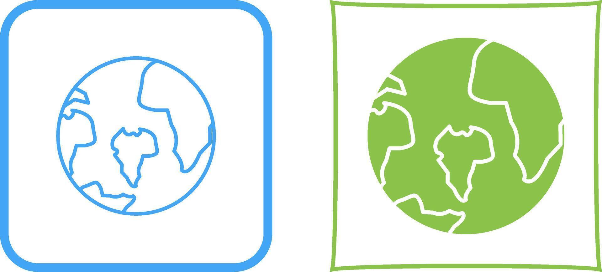 World Icon Design vector