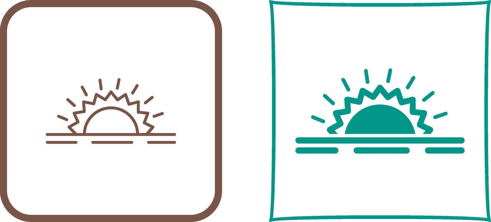 Sunshine Icon Design vector