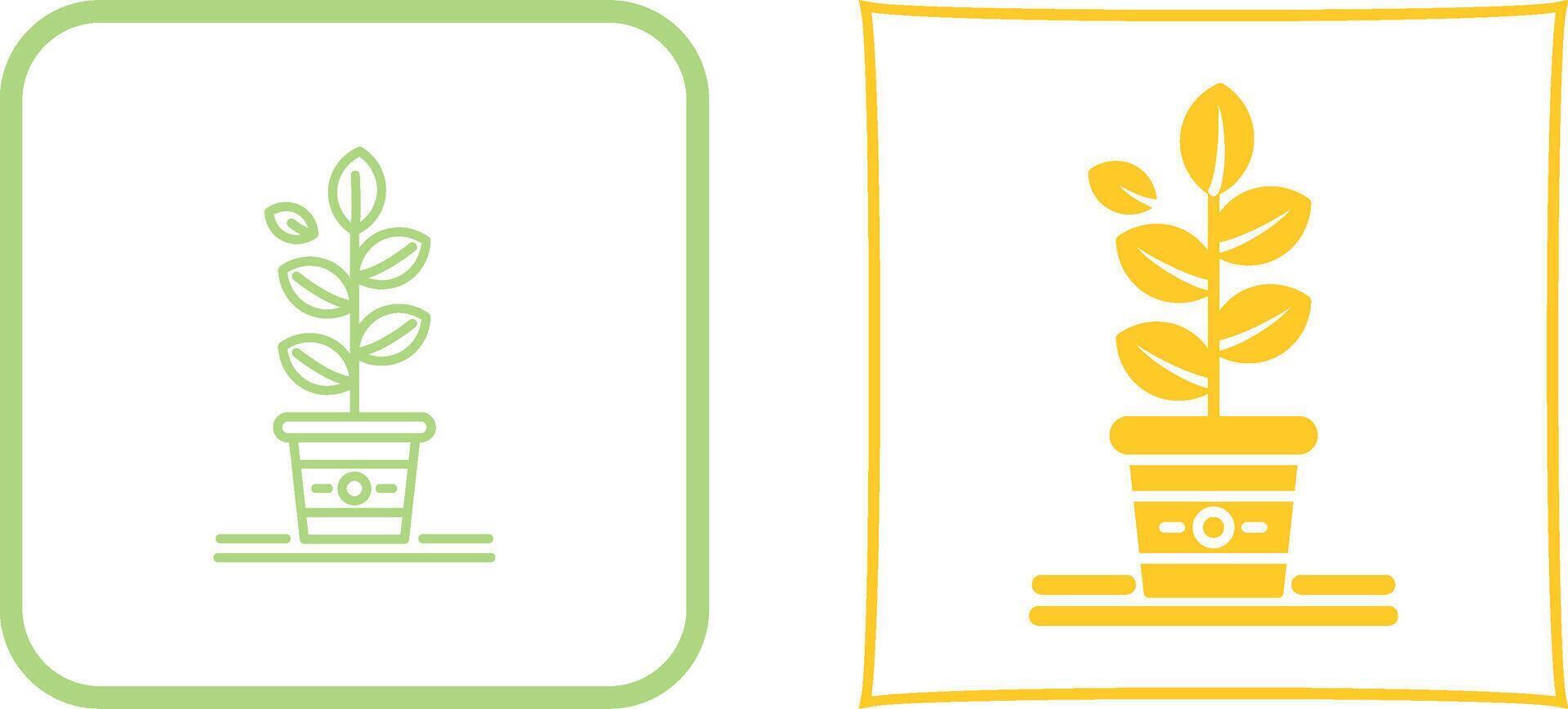 Planting Icon Design vector