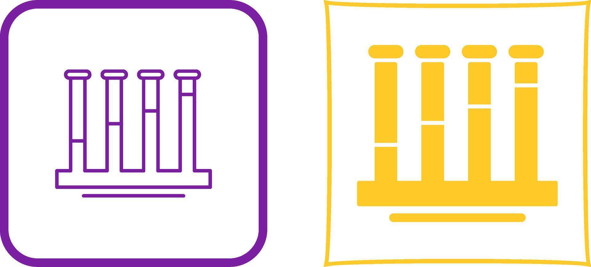 Communicating Vessels Icon Design vector