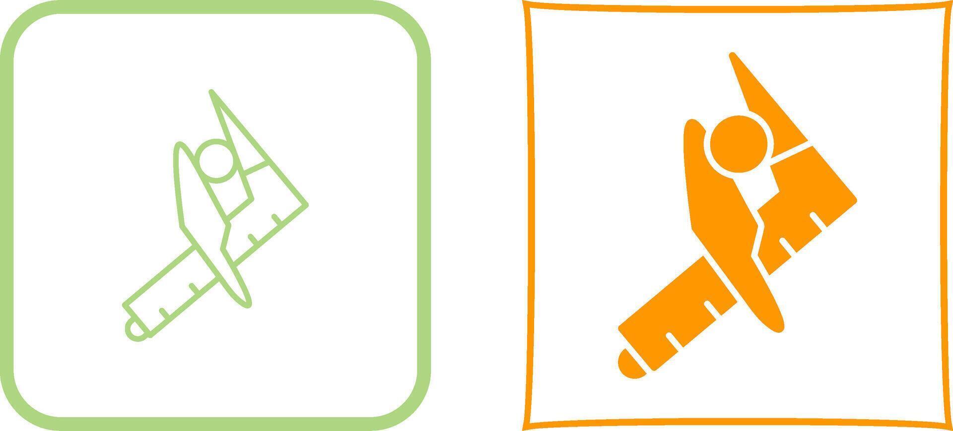 Caliper Icon Design vector