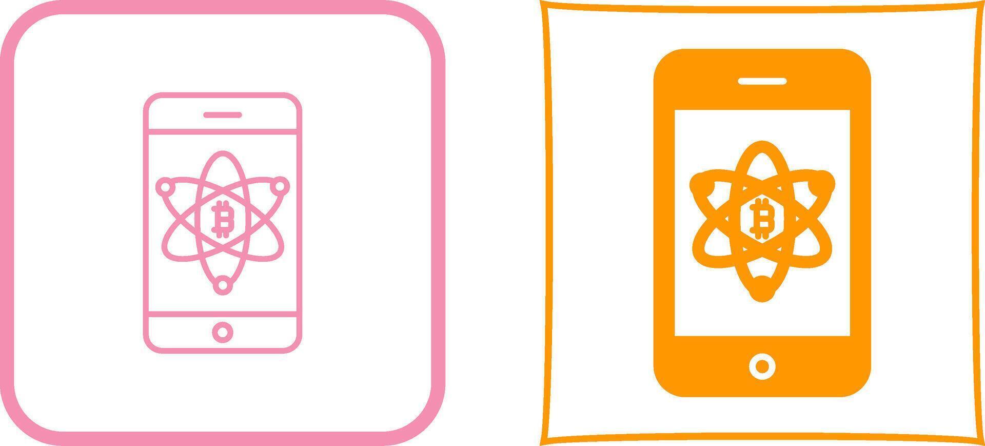 Mobile Icon Design vector