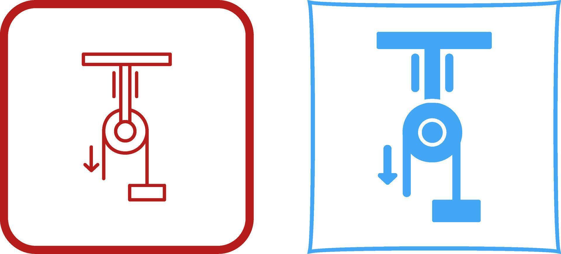 Pully Icon Design vector