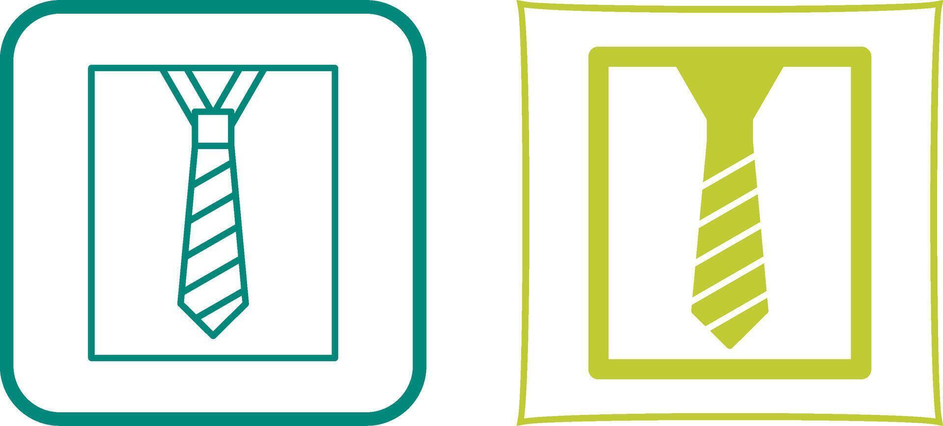 Tie Icon Design vector