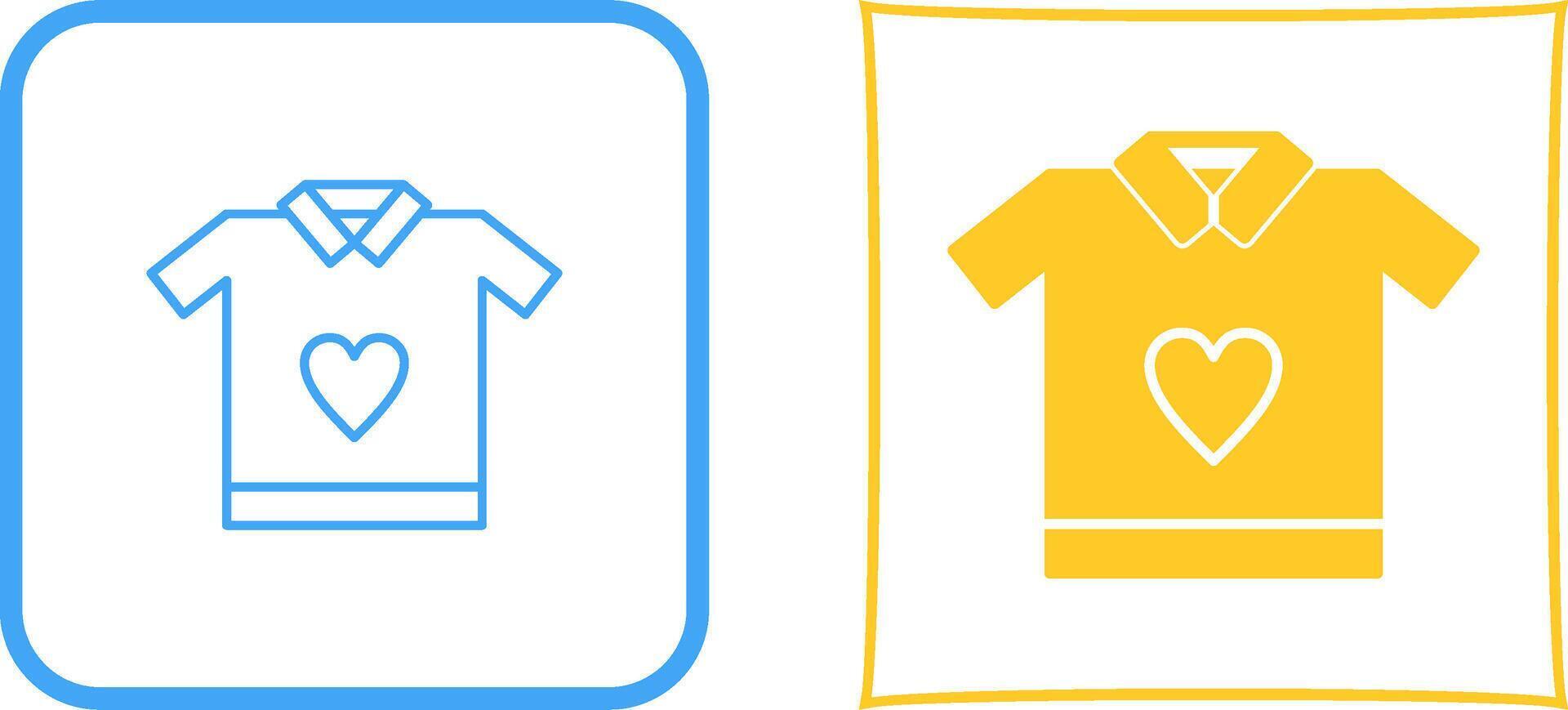 T Shirt Icon Design vector