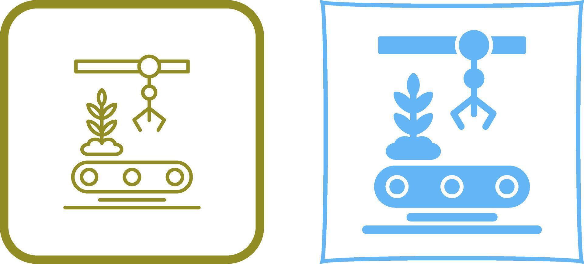 Conveyor Icon Design vector