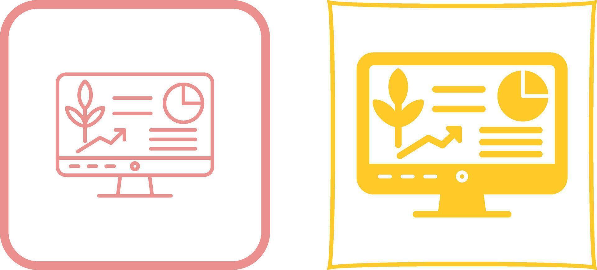 Computer Icon Design vector