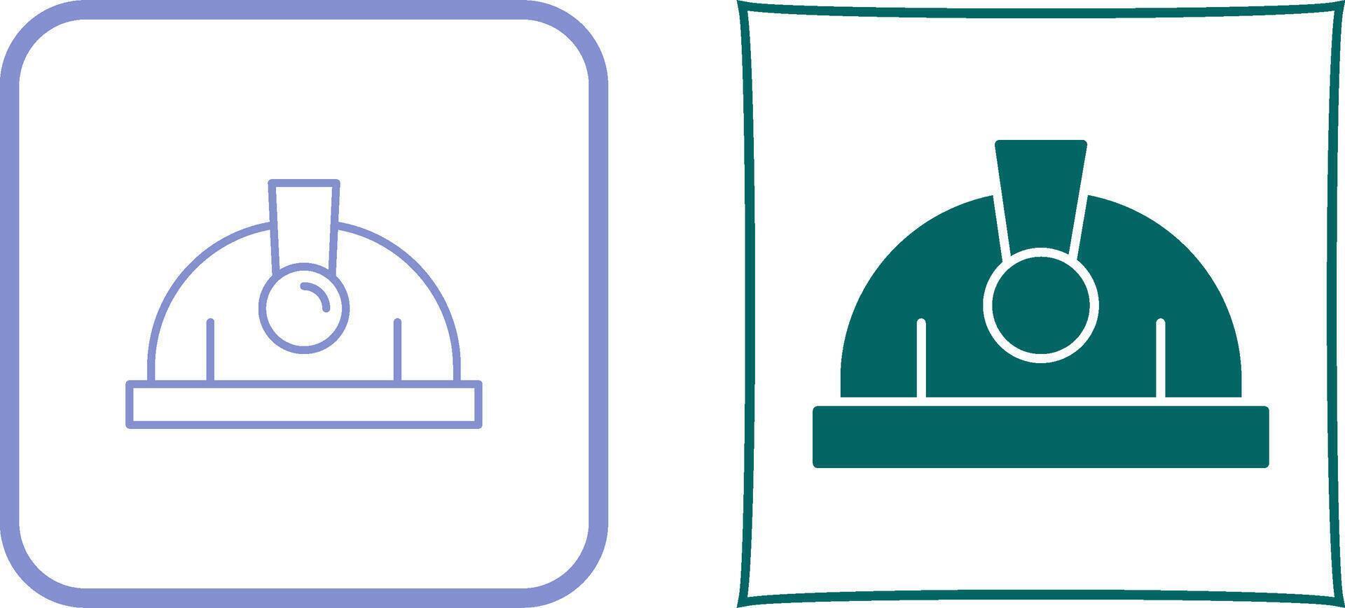 Helmet Icon Design vector