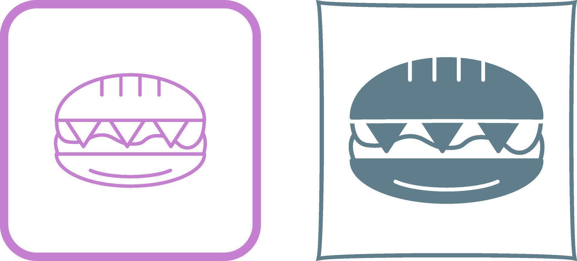 Sandwich Icon Design vector