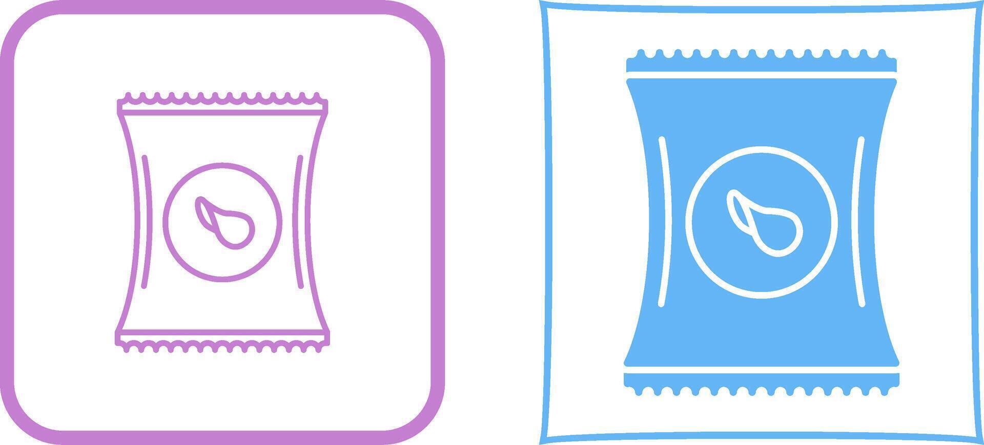 Chips Icon Design vector