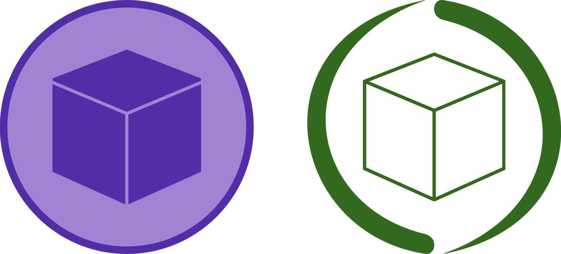 Cubic Design Icon Design vector