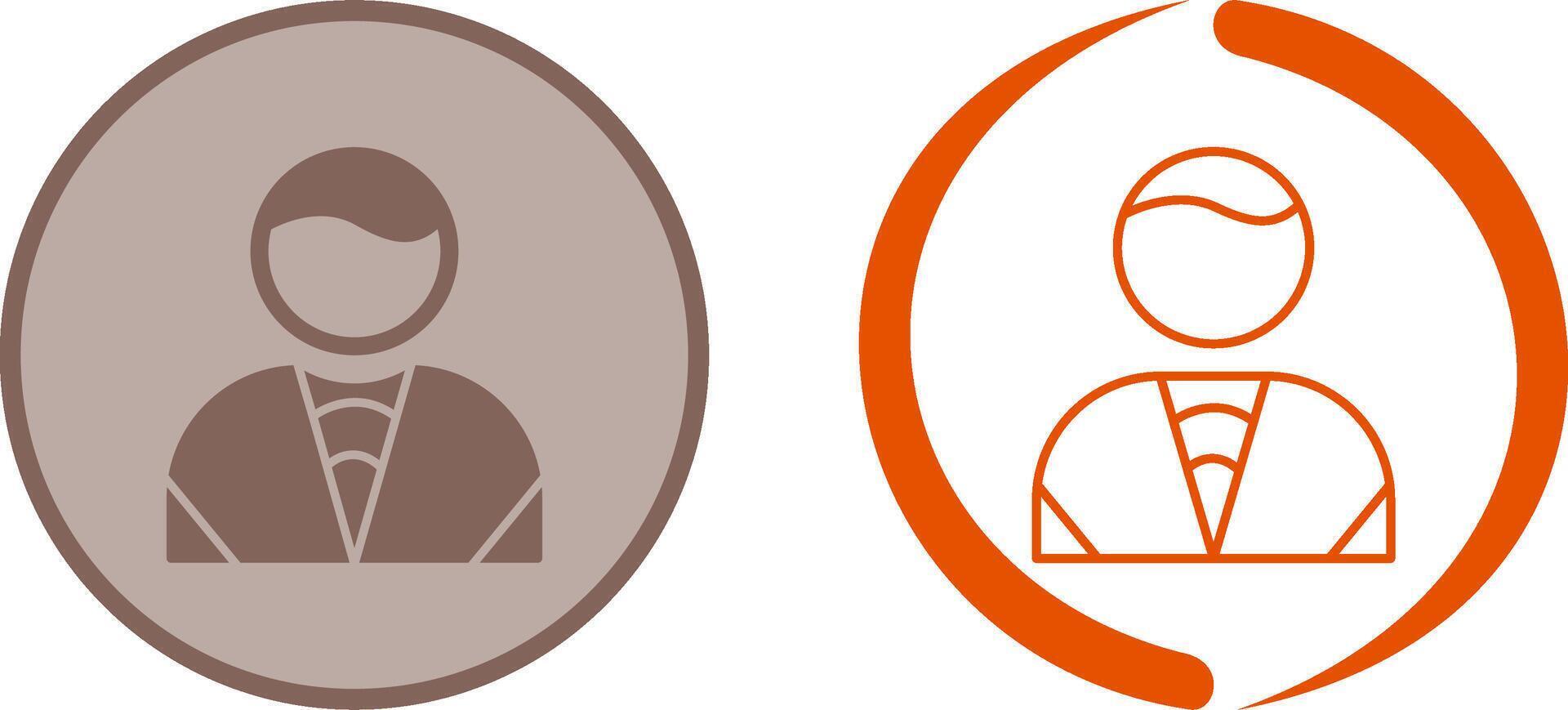 Man Icon Design vector