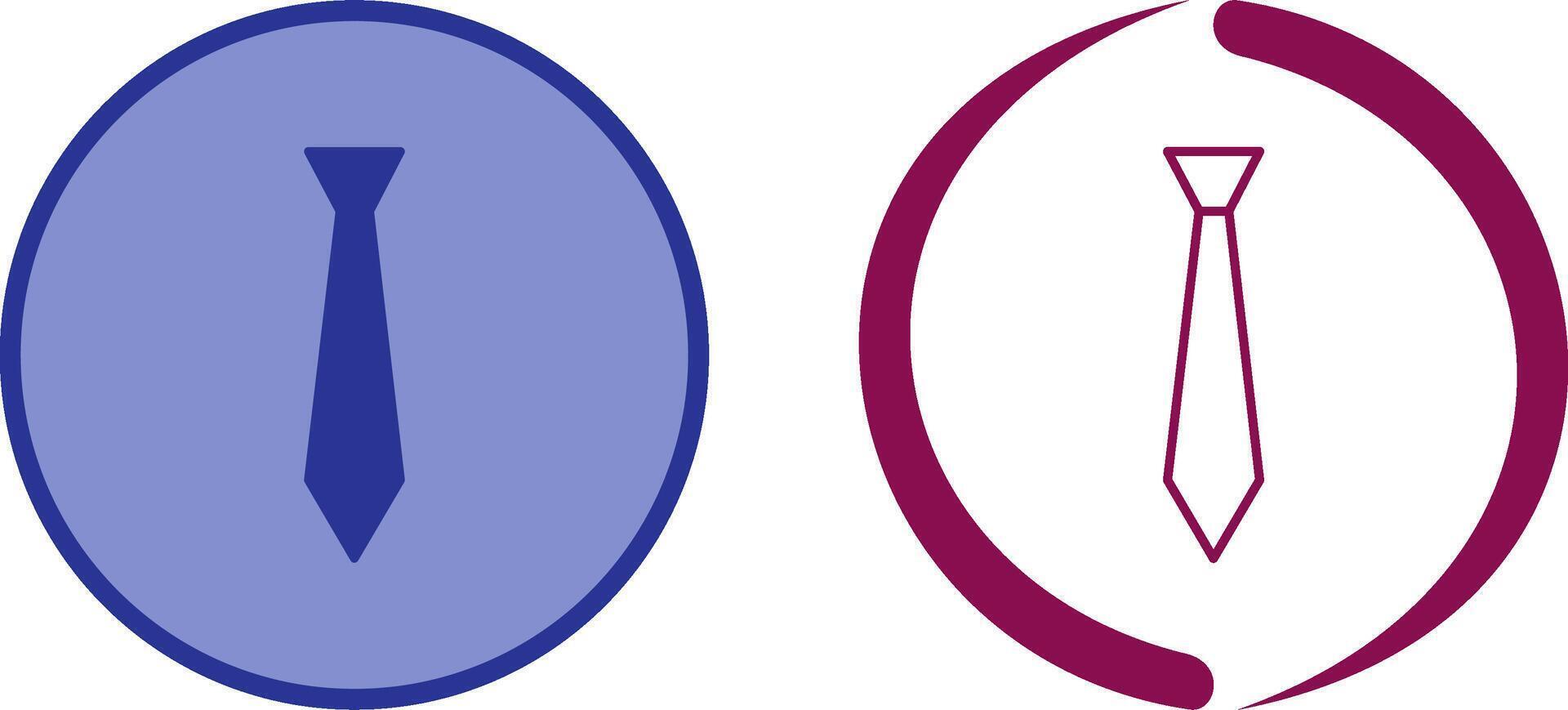 Tie Icon Design vector